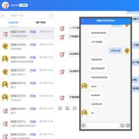 在线客服聊天系统网站源码 H5即时通讯即时消息提醒 即时通讯 实时聊天 多用户IM客服平台系统