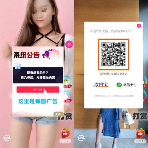 【新升级引流神器】付费视频打赏源码H5随机短视频源码带视频打赏随机短视频引流源码吸粉裂变引流推广|可封装APP